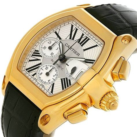 cartier gold watches for men